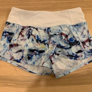 Lululemon Speed Up 4" Low Rise Running Shorts